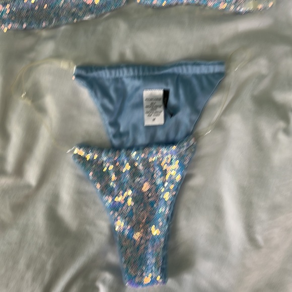 Sequined high waisted bikini - Picture 3 of 4